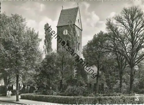 Berlin-Lichtenrade - Dorfkirche - Foto-Ansichtskarte Grossformat 50er Jahre - Verlag Klinke & Co. Berlin