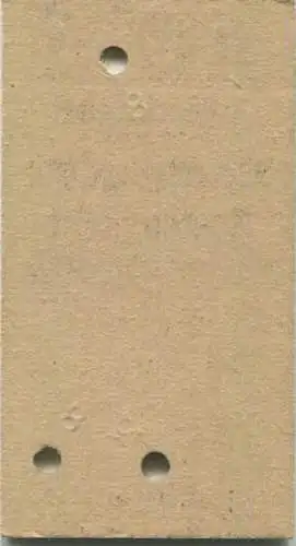 Schweiz - S.T.I. Merligen (STI) Beatenbucht und zurück mit Bus - Fahrkarte 1960