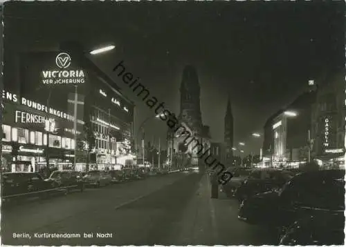 Berlin - Kurfürstendamm - Foto-Ansichtskarte  50er Jahre - Verlag Kunst und Bild Berlin