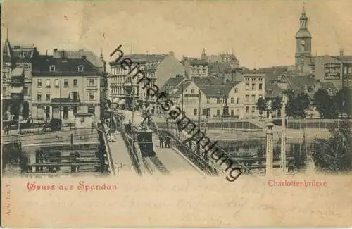 Berlin-Spandau - Charlottenbrücke - Strassenbahn