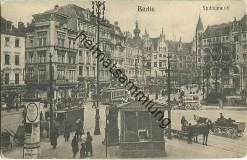 Berlin - Spittelmarkt - Strassenbahn