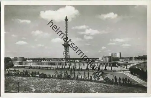 Berlin - Ausstellungsgelände und Funkturm - Foto-Ansichtskarte - Verlag Theo Heep