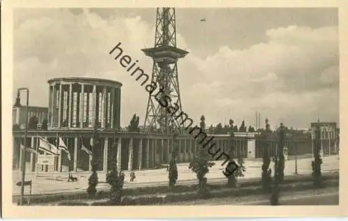 Berlin - Ausstellungshallen am Messedamm - Foto-Ansichtskarte - Verlag Foto-Rentke Berlin