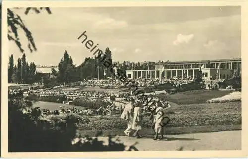 Berlin - Sommergarten am Funkturm - Foto-Ansichtskarte 1950 - Verlag Wilmkes-Wigo Berlin