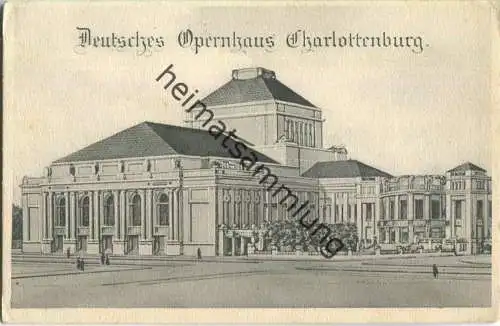 Berlin - Opernhaus - Verlag Hermann Leiser Berlin
