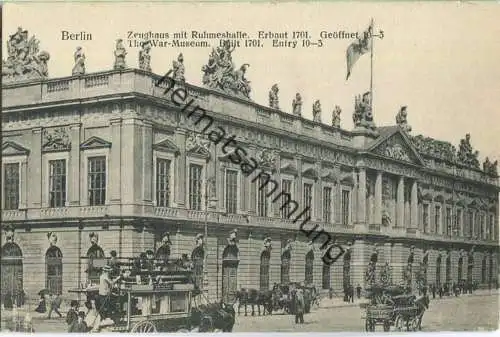 Berlin - Zeughaus mit Ruhmeshalle - Verlag R. Nixdorf Berlin