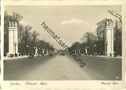 Berlin - Ostwest Achse - Wessely-Foto 30er Jahre - Verlag Felix Setecki