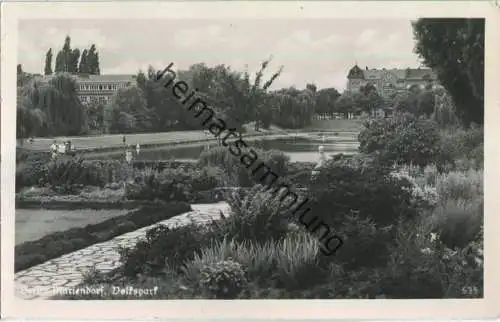 Berlin-Mariendorf - Volkspark - Foto-Ansichtskarte 50er Jahre - Verlag Neihs Berlin