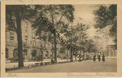 Berlin - Unter den Linden - Hotel Adlon