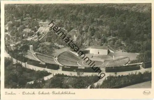 Berlin - Dietrich-Eckart-Freilichtbühne - Foto-Ansichtskarte 40er Jahre - Verlag Stengel Dresden