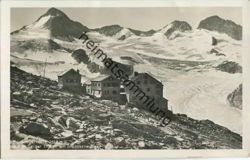 Kürsingerhütte - grosser Geiger - Foto-Ansichtskarte