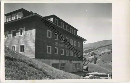 Saalbach-Hinterglemm - Dr. Karl Renner Haus - Bundes Schi und Ferienheim - Foto-Ansichtskarte