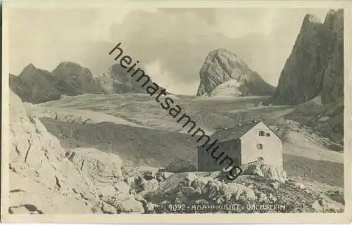 Adamekhütte - Foto-Ansichtskarte