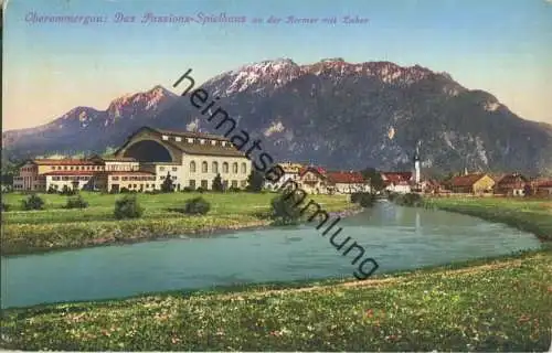 Oberammergau - Passions-Spielhaus - Ammer