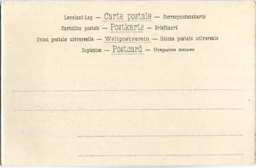 Jagd - Hirsch - Künstleransichtskarte ca. 1900