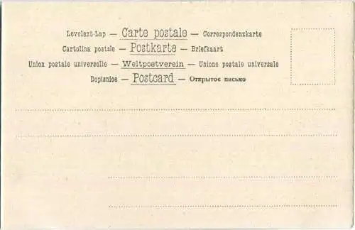 Jagd - Füchse - Künstleransichtskarte ca. 1900