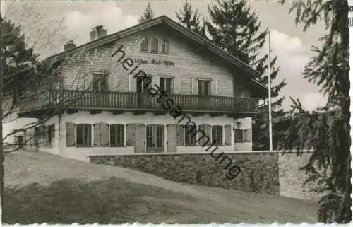 Hofbieber in Osthessen - Wanderheim Lother-Mai-Hütte - Oberbernhardserköpfe - Foto-Ansichtskarte