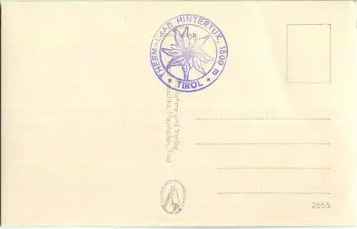 Hintertux - Foto-Ansichtskarte