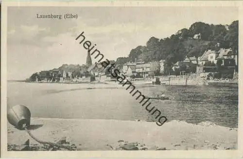 Lauenburg (Elbe) - Gesamtansicht 20er Jahre