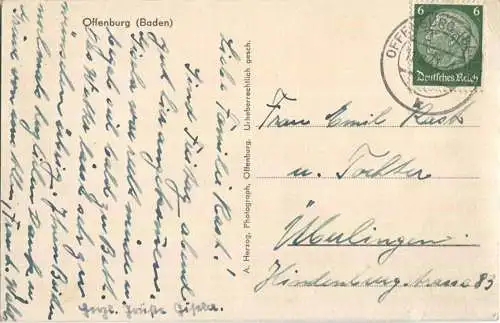 Offenburg - Zwingerpark - Platz der SA