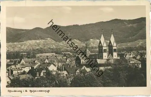 Offenburg - Gesamtansicht - Foto-Ansichtskarte