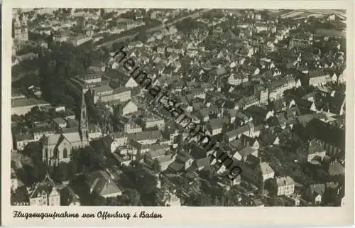 Offenburg - Fliegeraufnahme - Foto-Ansichtskarte