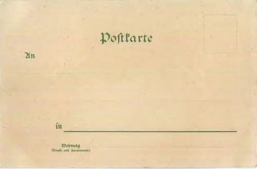 Jagd - Hirsche - Alfred Mailick - Künstleransichtskarte ca. 1900