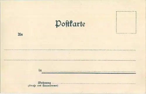 Jagd - Aquar.-Jagdpostkarte Serie XXVI No. 3 - Künstleransichtskarte ca. 1900 - Theo Stroefer's Kunstverlag Nürnberg