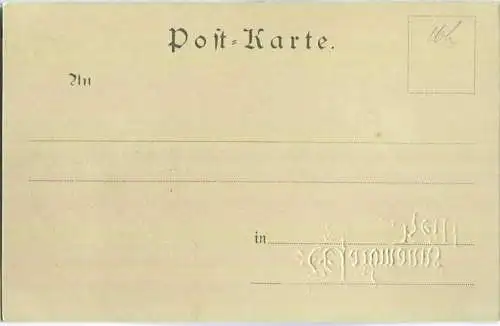 Jagd - Waidmannsheil - Auerhahn - Künstleransichtskarte ca. 1900