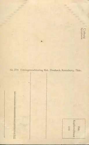 Coburg - Spitalturm - Verlag Rich. Zieschank Ronneburg