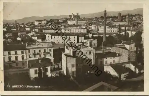 Arezzo - Panorama - Foto-AK - Verlag A. Pellegrini Arezzo