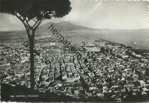 Napoli - Teilansicht - Foto-AK Grossformat 1939 Vera fotografia