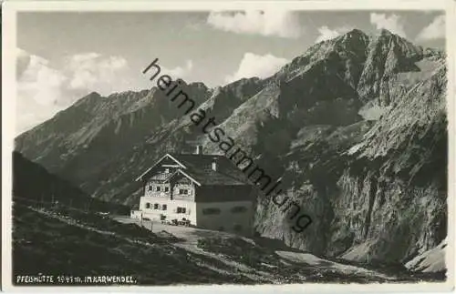 Pfeishütte im Karwendel - Foto-Ansichtskarte