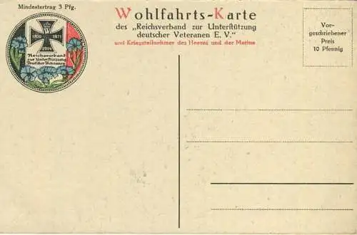 Wohlfahrts-Karte zur Unterstützung deutscher Veteranen E. V. - Generaloberst von Woyrsch