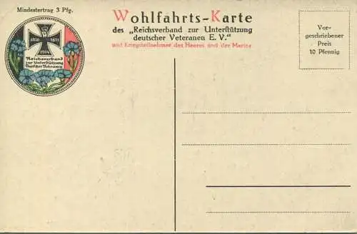 Wohlfahrts-Karte zur Unterstützung deutscher Veteranen E. V. - Exzellenz von Mudra