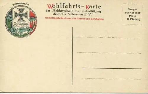 Wohlfahrts-Karte zur Unterstützung deutscher Veteranen E. V. - Kronprinz Rupprecht von Bayern
