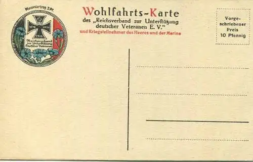 Wohlfahrts-Karte zur Unterstützung deutscher Veteranen E. V. - König Ludwig von Bayern