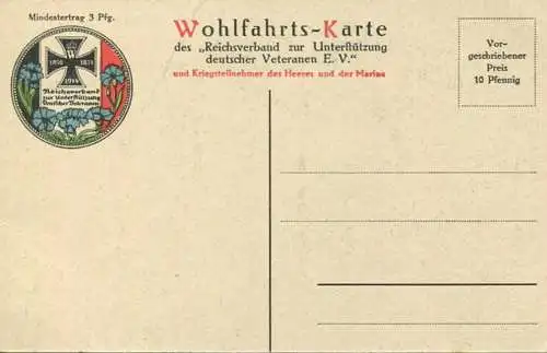 Wohlfahrts-Karte zur Unterstützung deutscher Veteranen E. V. - Generaloberst von Einem