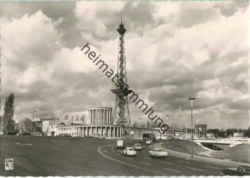 Berlin - Schnellstrasse mit Funkturm - Foto-Ansichtskarte - Verlag Klinke & Co. Berlin