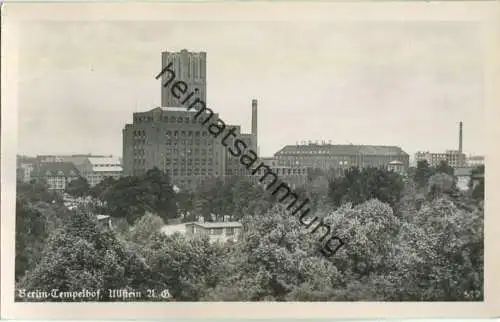 Berlin - Tempelhof - Ullsteinhaus - Foto-Ansichtskarte 50er Jahre - Verlag Neihs Berlin