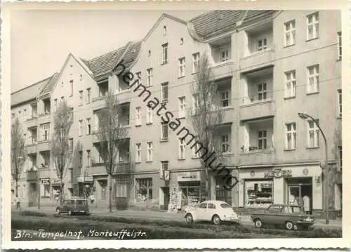 Berlin-Tempelhof - Manteuffelstrasse - Foto-Ansichtskarte Großformat - Handabzug - Verlag Bruno Schroeter Berlin