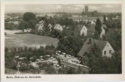 Berlin-Tempelhof - Blick von der Marienhöhe - Foto-Ansichtskarte - Verlag Kunst und Bild Berlin