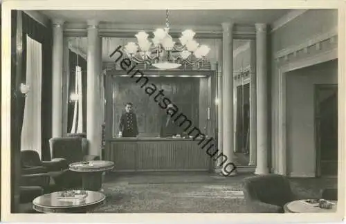 Berlin - Hotel Newa - Invalidenstrasse 115 - Vestibül - Foto-Ansichtskarte