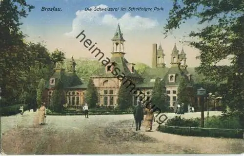 Wroclaw - Breslau - Schweizerei im Scheitinger Park