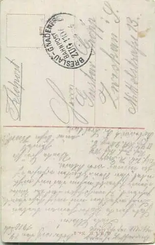 Wroclaw - Breslau - Liebichshöhe - Feldpost - Bahnpost