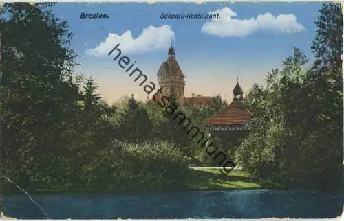 Wroclaw - Breslau - Südpark-Restaurant - Feldpost