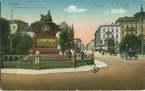 Wroclaw - Breslau - Tauentzienplatz - Feldpost