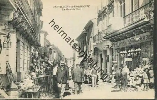 Castillon-sur-Dordogne - La Grande Rue