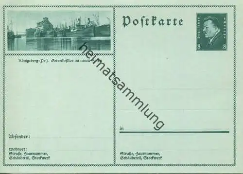 Königsberg - Bildpostkarte 1930 - Ganzsache