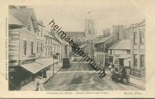 Christchurch - Hants - Churchstreet and Priory